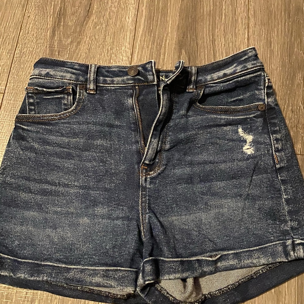 Highest rise mom shorts